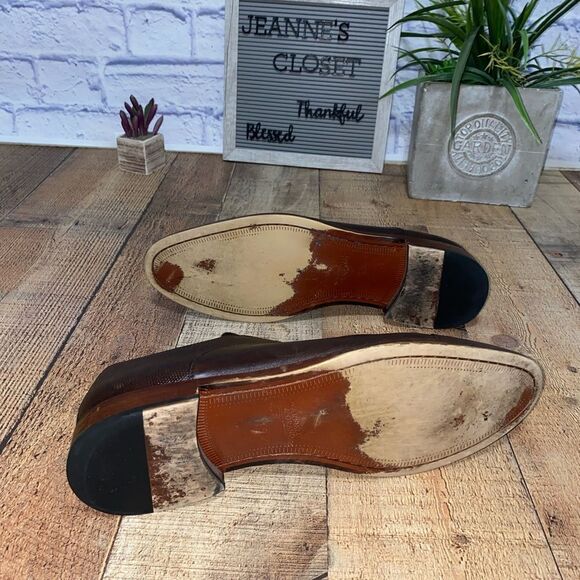 Warfield & Grand leather Oxfords cap toe dress shoe - Picture 8 of 13